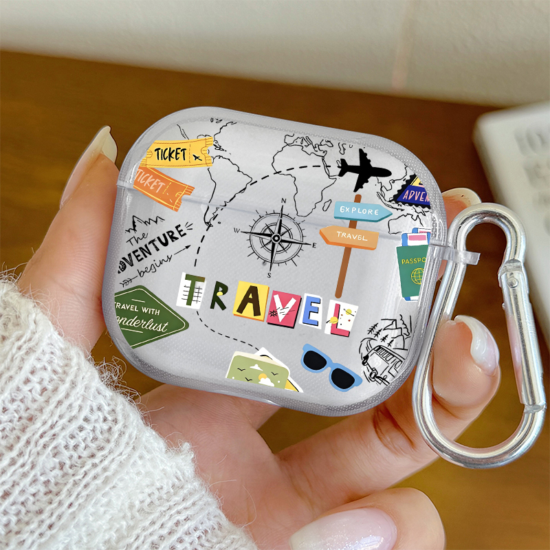 Travel Doodle AirPods Case - Image 2