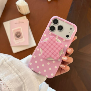 Polka Star Grip Phone Case